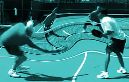Distorted Pickleball Picture Puzzle