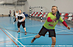 What can you do with three pickleball players?